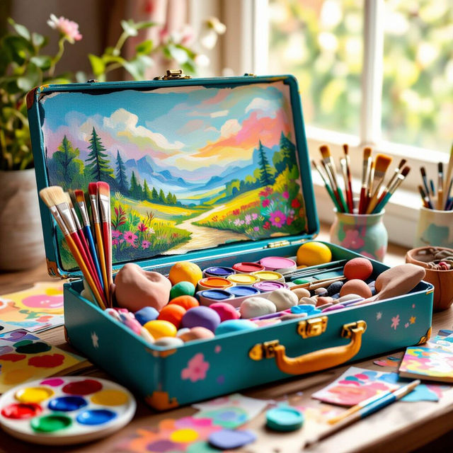 Homeschool Art Box Inspiration gallery