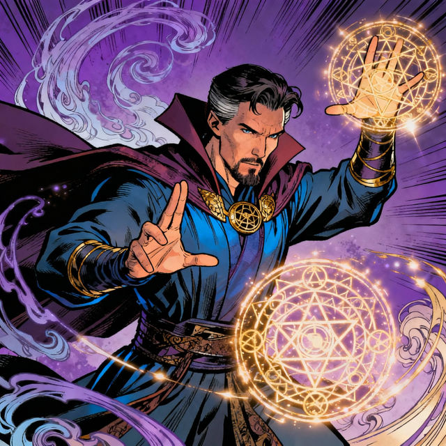 Dr. Strange Drawings - AI Generated gallery