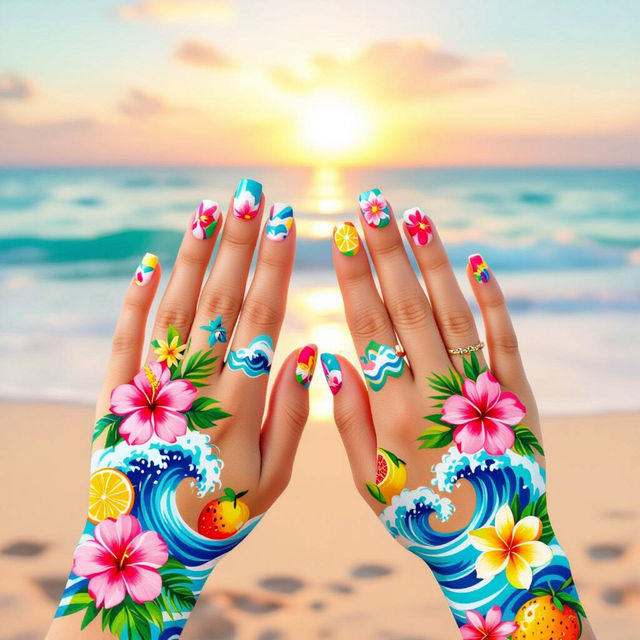 Summer Nail Art 2025 gallery