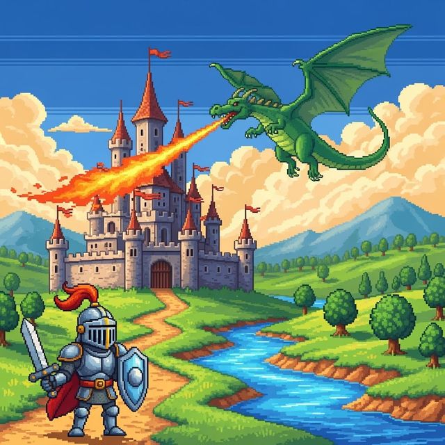 Discover Stunning Pixel Art Creations gallery