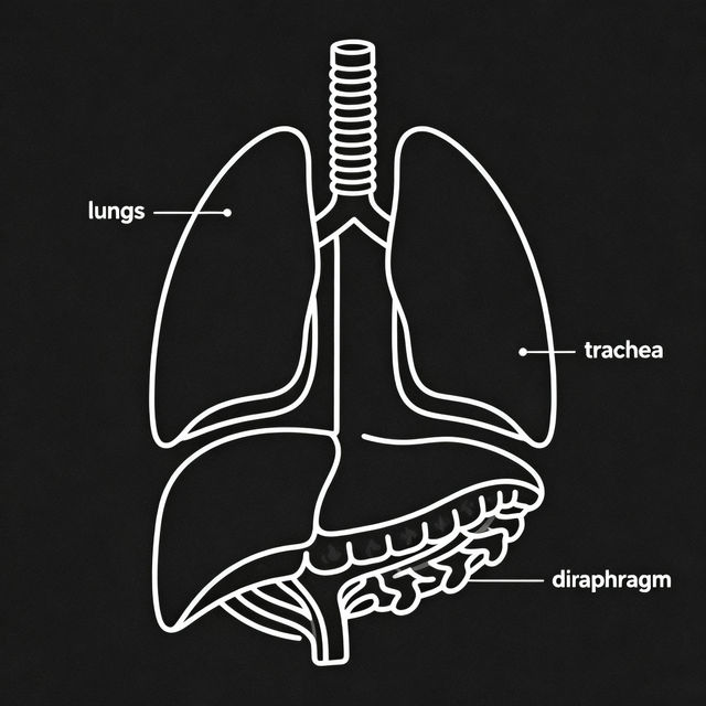 Easy Respiratory System Drawings gallery