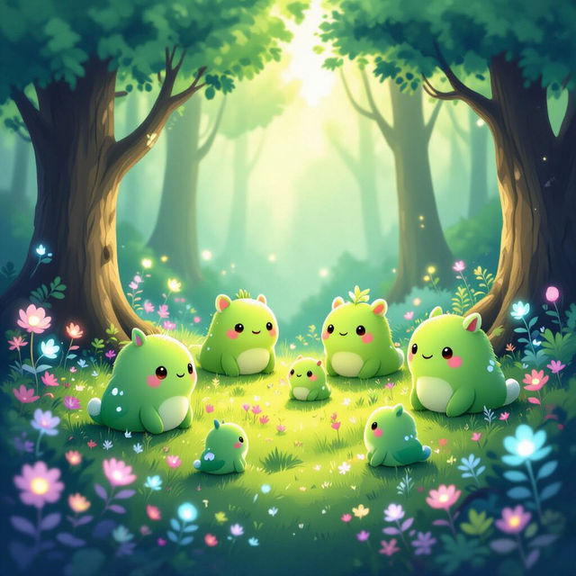 Cute Green Wallpaper gallery