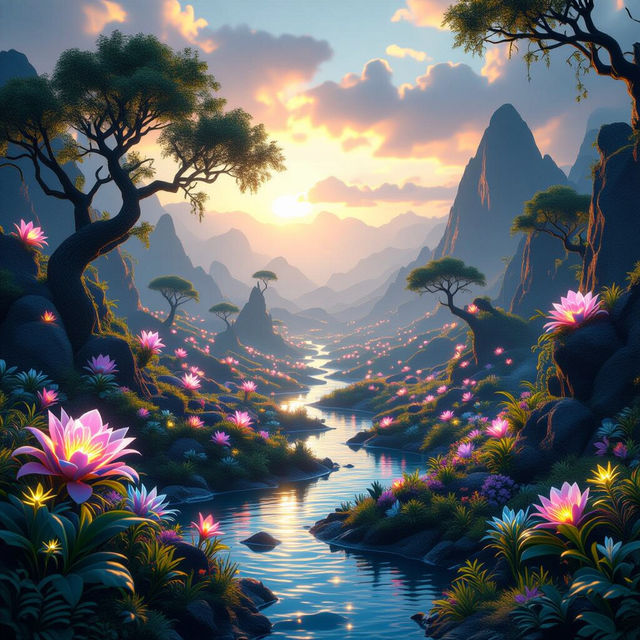 AI Generated Art gallery