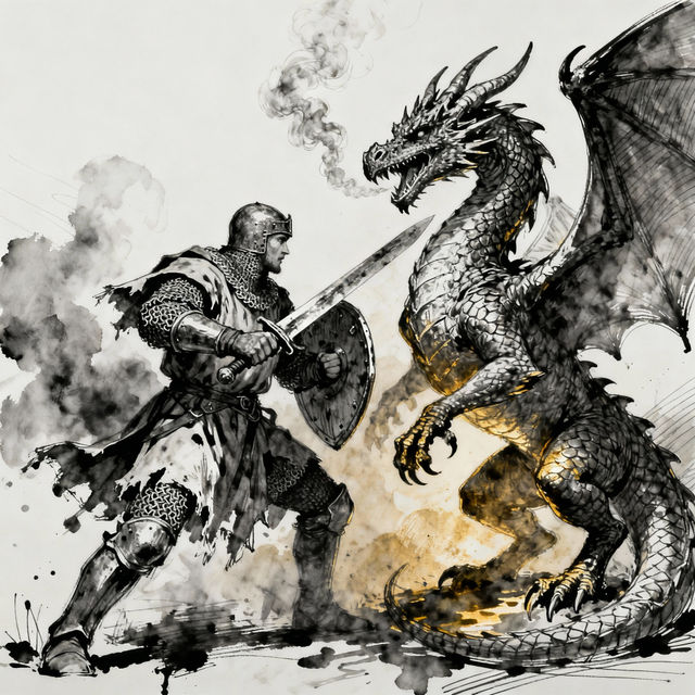 Battle Drawings - Made With AI gallery