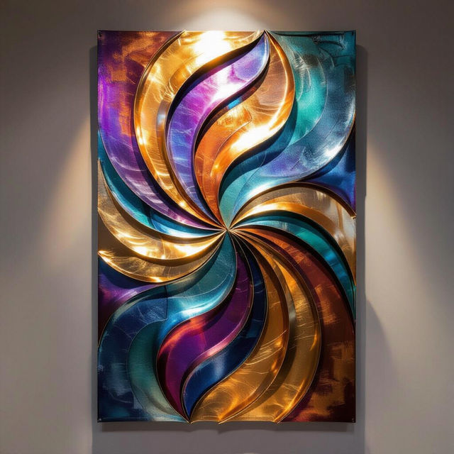 Vertical Metal Wall Art gallery