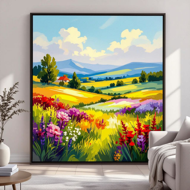 Discover Stunning Framed Art Created by AI gallery