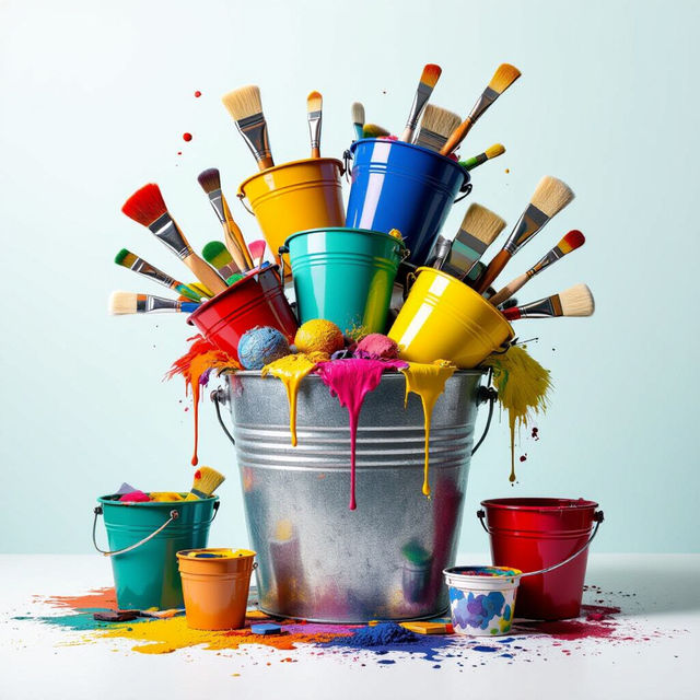 Bucket Images - AI Generated gallery