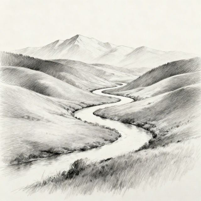 Landscape Drawings Made Easy gallery