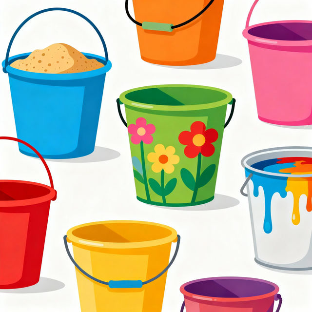 Bucket Clip Art gallery