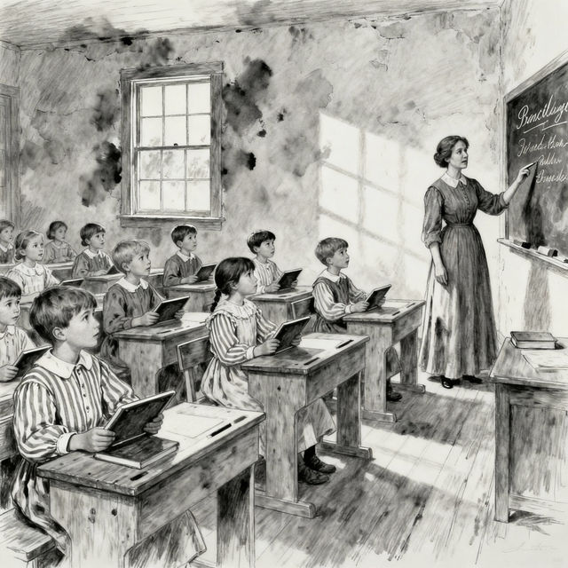 Freedmen's Bureau Drawings - AI Generated gallery