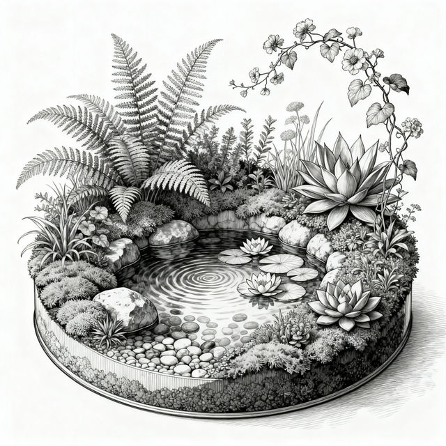 Biosphere Drawings - Made With AI gallery