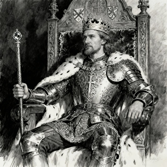 Drawing Of A King gallery