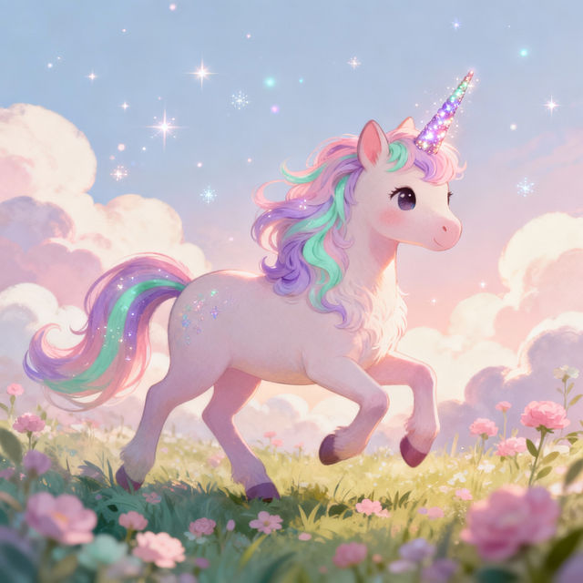 Cute Unicorn Drawings gallery