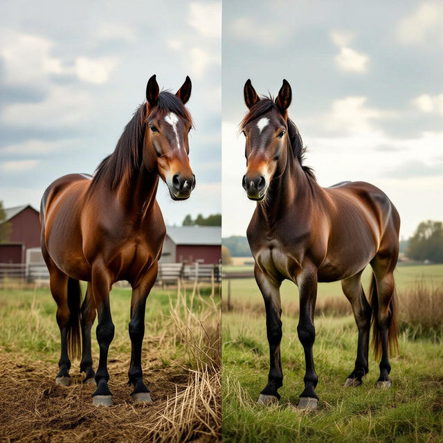 Hinny vs Mule Pictures gallery