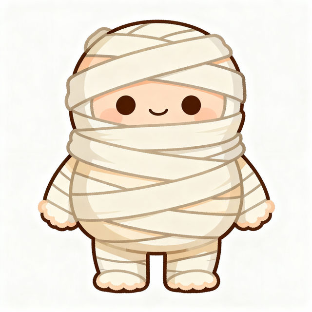 Easy Mummy Drawing gallery