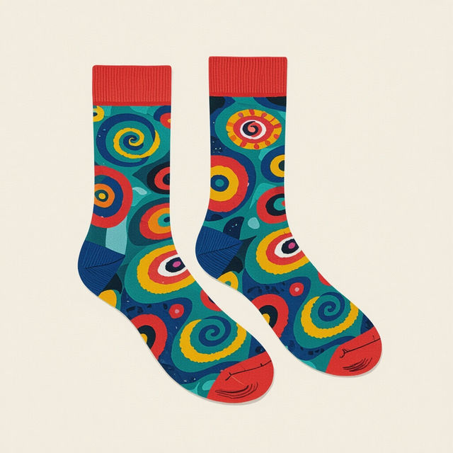 Art Socks - AI Generated Designs gallery