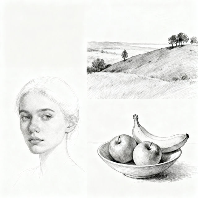 Easy Pencil Drawings gallery