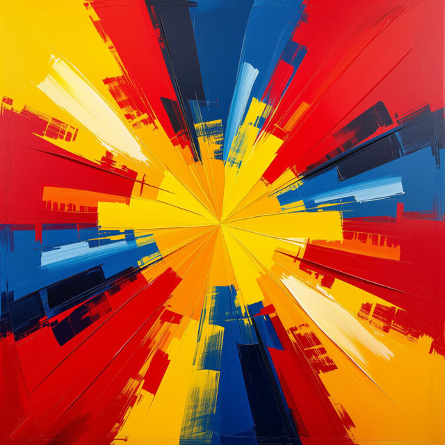 Primary Colors Art - Made With AI gallery