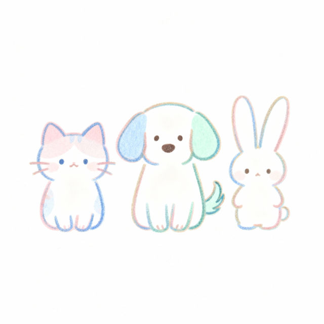 Easy Animal Drawings - Made With AI gallery