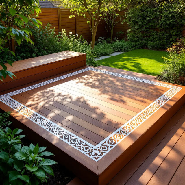 How To Picture Frame A Deck gallery