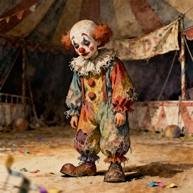 Clown Drawings gallery