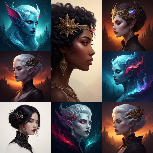 Beautiful Profile Pictures - Made With AI gallery