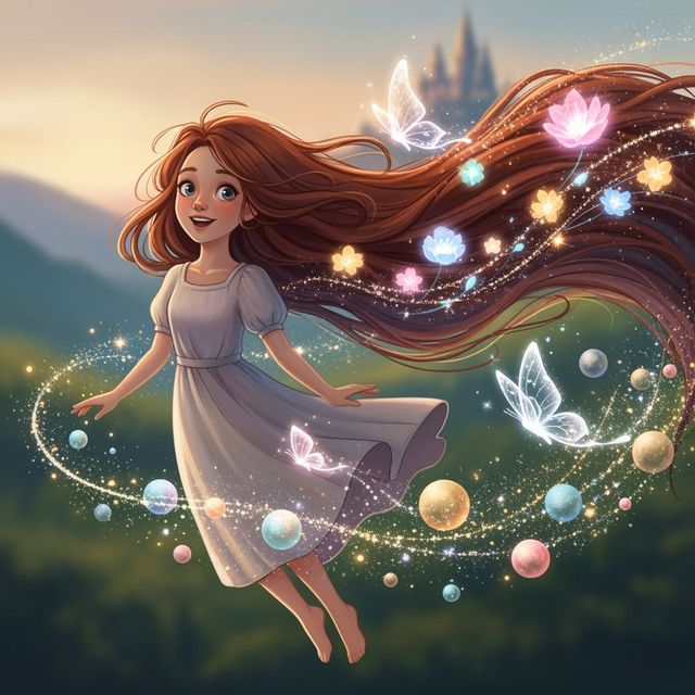 AI-Generated Girl Drawings Gallery gallery