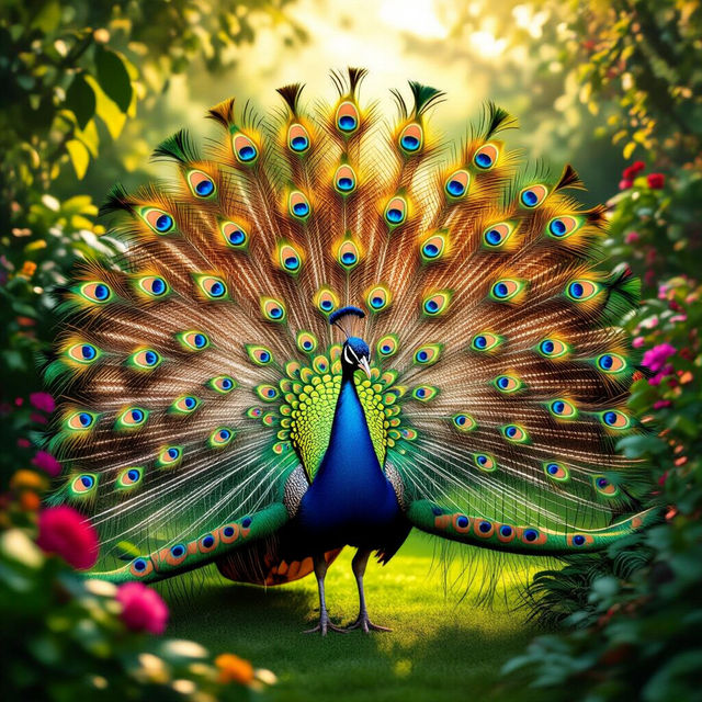 Picture Of A Peacock gallery