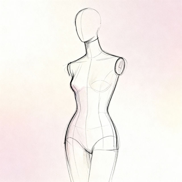 Female Mannequin Drawings - AI Generated gallery