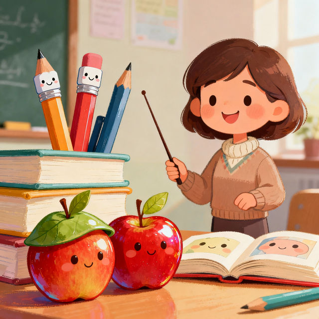 Cute Drawings For Teachers gallery
