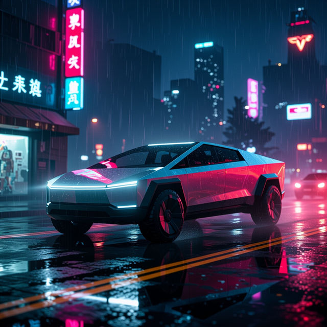 Picture Of A Cybertruck gallery