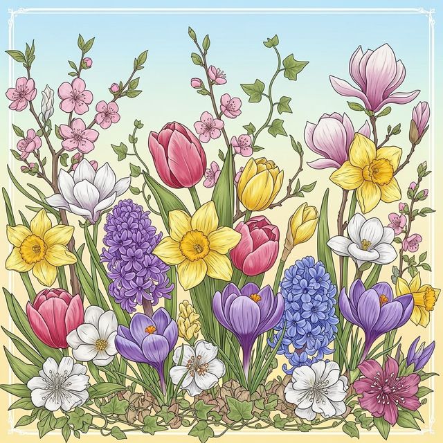 AI Drawing Flowers gallery