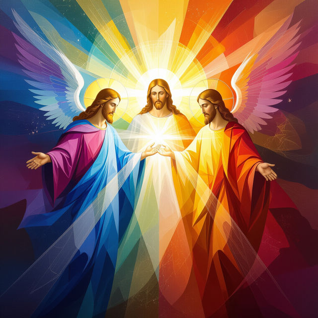 Trinity Wallpaper - AI Generated gallery