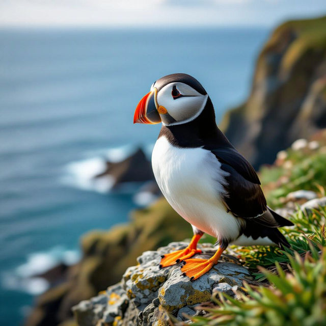 Puffin Pictures - Created with AI gallery
