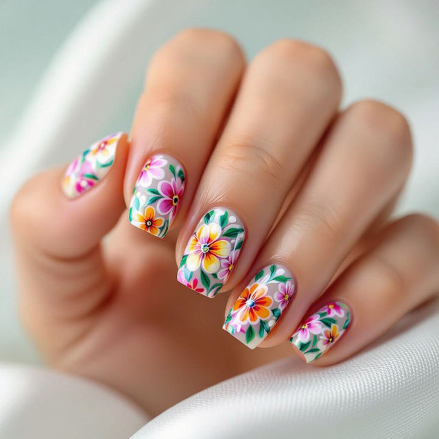 Nail Art For Short Nails gallery
