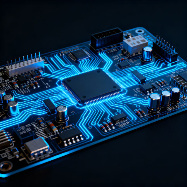 Circuit Board Drawings - Made With AI gallery