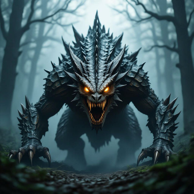 Realistic Monster Drawings gallery