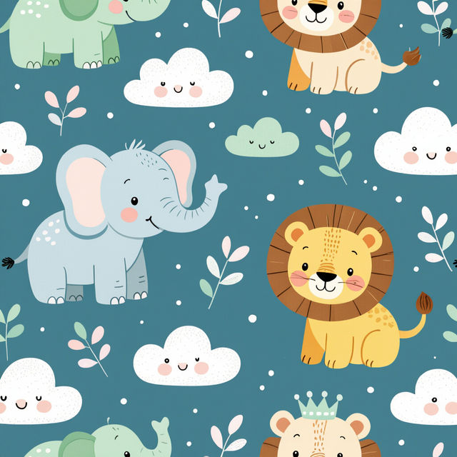 Baby Boy Nursery Wallpaper gallery