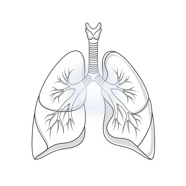 Easy Lungs Drawing Gallery gallery