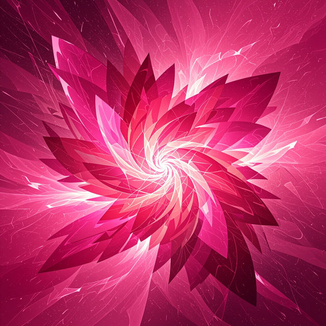 Pink Abstract Art - Created With AI gallery