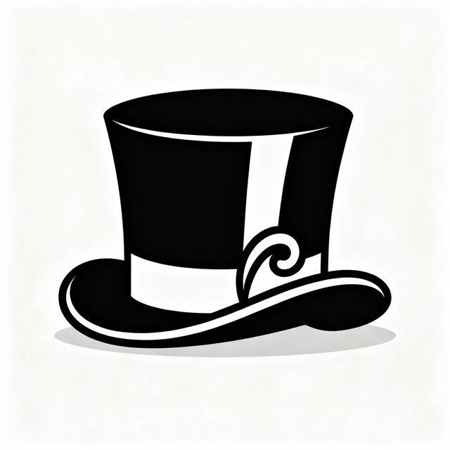Clip Art Top Hat - AI Generated gallery