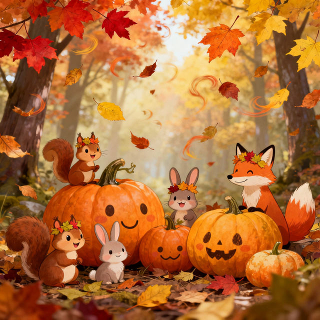 Fall Cartoon Images gallery