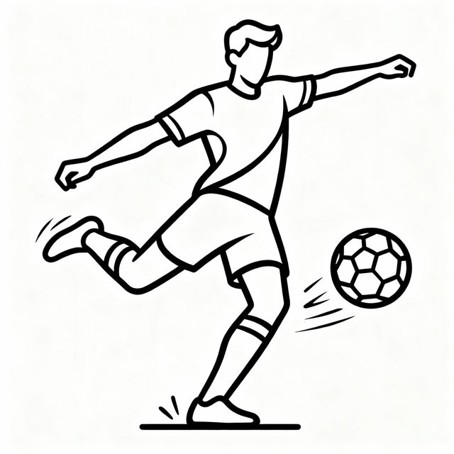 Football Coloring Pictures - Made With AI gallery