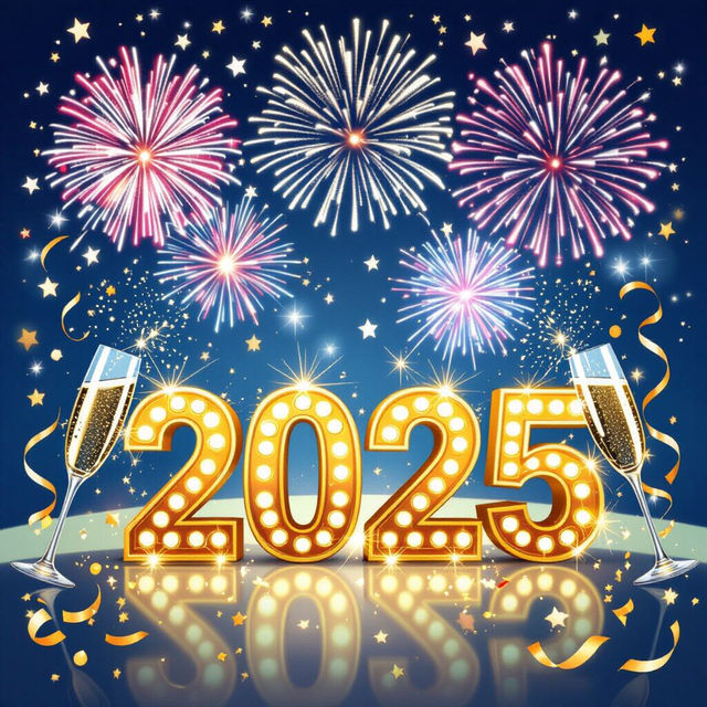 Happy 2025 New Year Images gallery