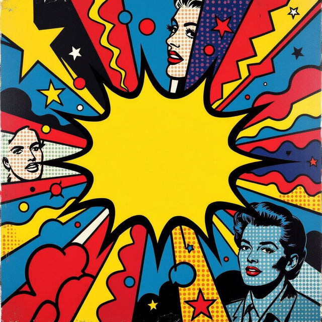 Abstract Pop Art gallery