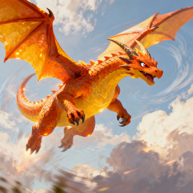 Dragonite Drawing - AI Generated gallery