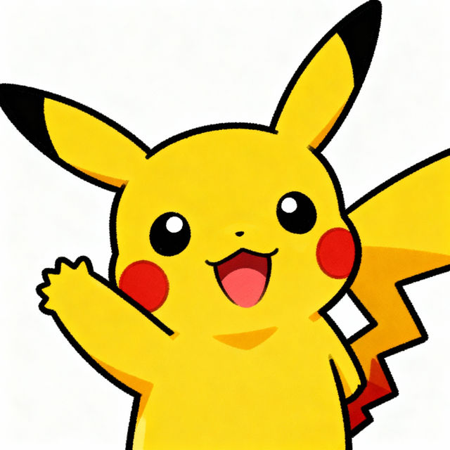 Pikachu Drawing Easy gallery