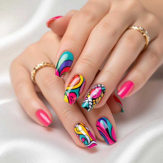 Nail Art Studio - AI Generated Designs gallery