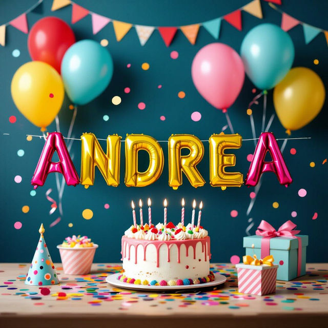 Happy Birthday Andrea Images gallery