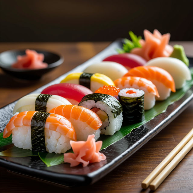 Picture Of Sushi - AI Generated gallery